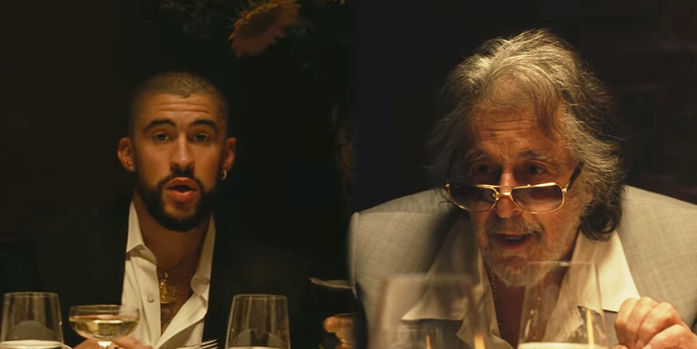 “Mónaco”: Al Pacino aparece en el nuevo video de Bad Bunny