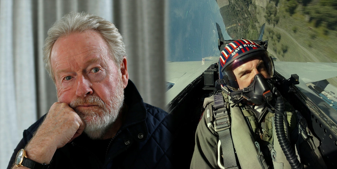 Ridley Scott no se sintió impresionado con Top Gun: Maverick