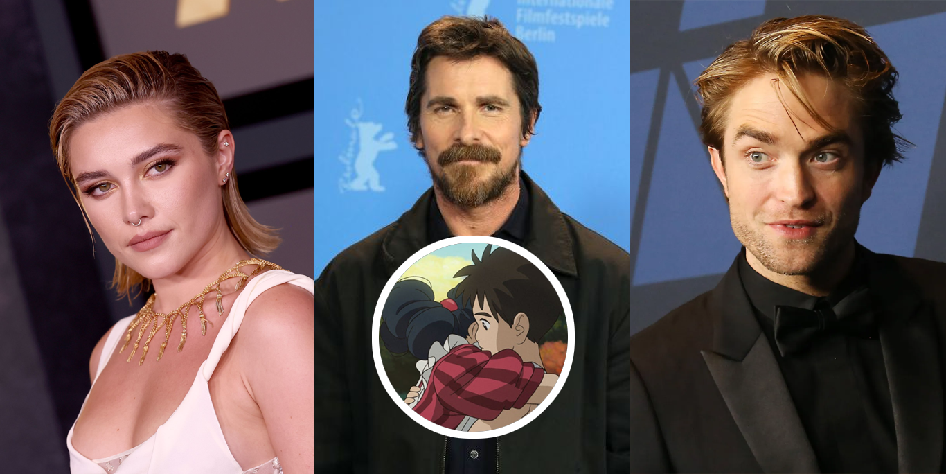 The Boy and the Heron: Christian Bale, Robert Pattinson y Florence Pugh doblarán la película de Hayao Miyazaki