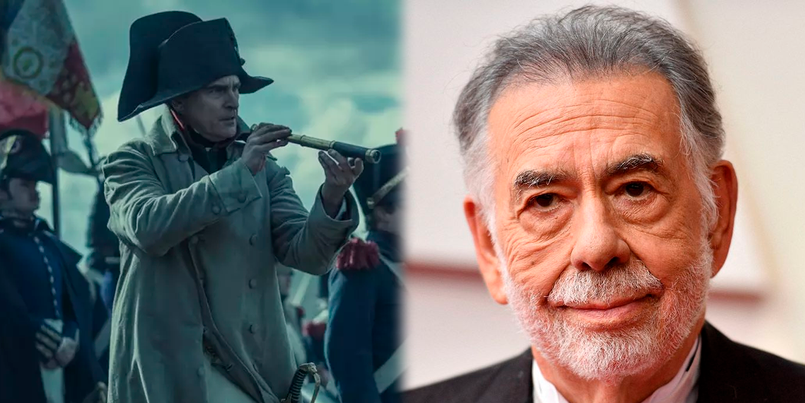 Napoleón: Francis Ford Coppola se deshace en elogios hacia el trabajo de Ridley Scott