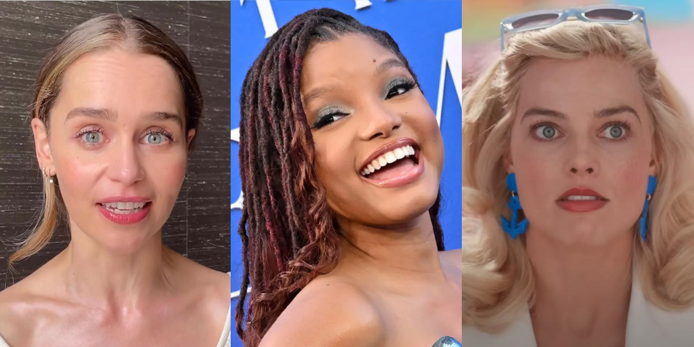 Halle Bailey supera a Margot Robbie y Emilia Clarke en los rostros más hermosos de 2023