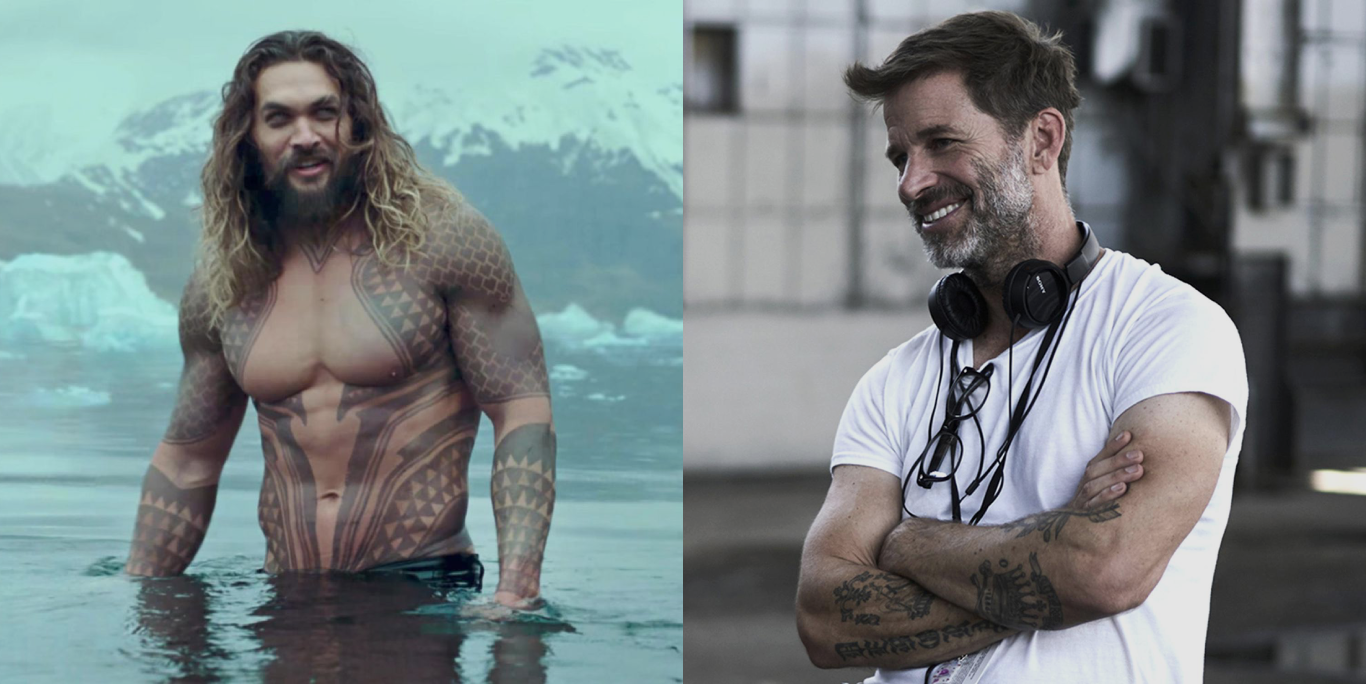 Jason Momoa agradece a Zack Snyder por crear un Aquaman diverso y renegado