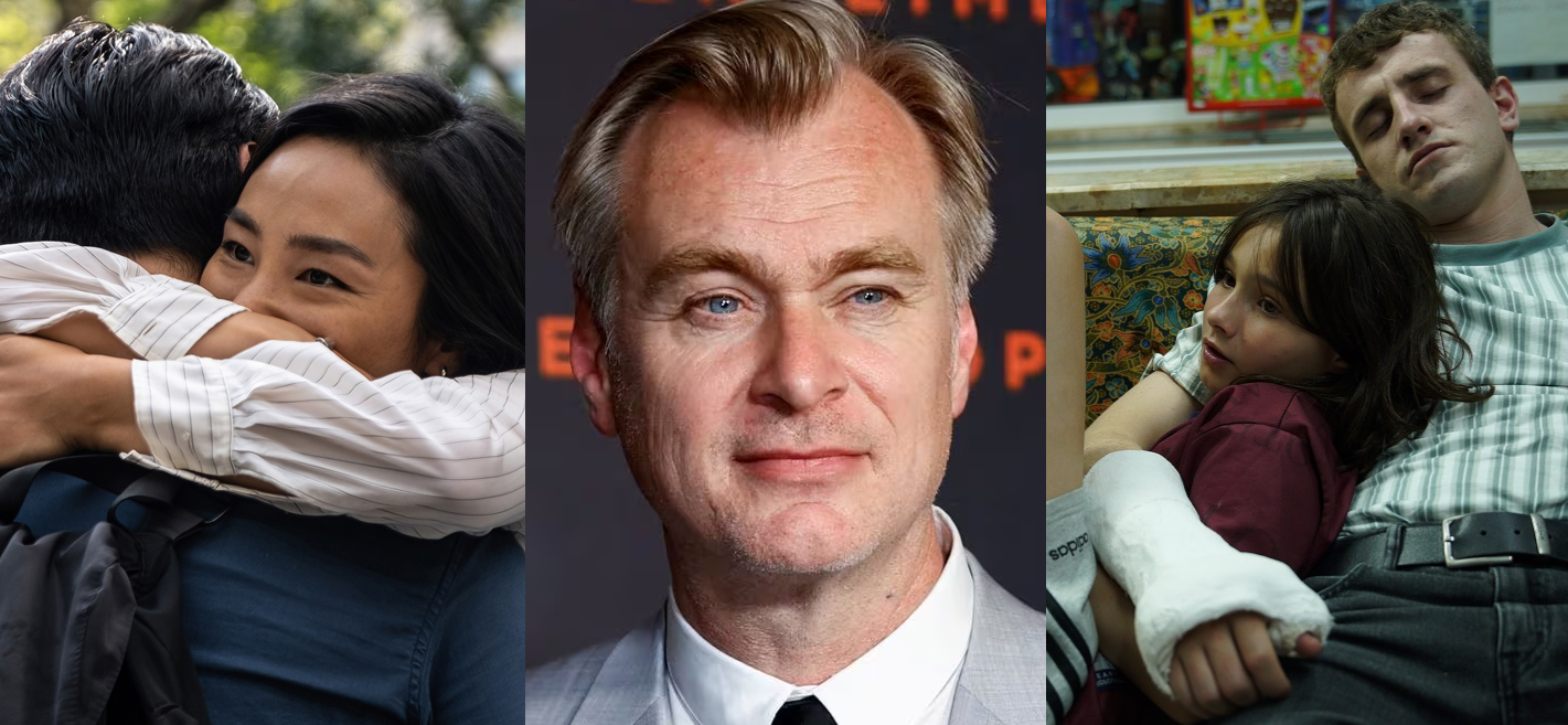 Christopher Nolan revela que Vidas Pasadas y Aftersun son sus películas favoritas de la temporada