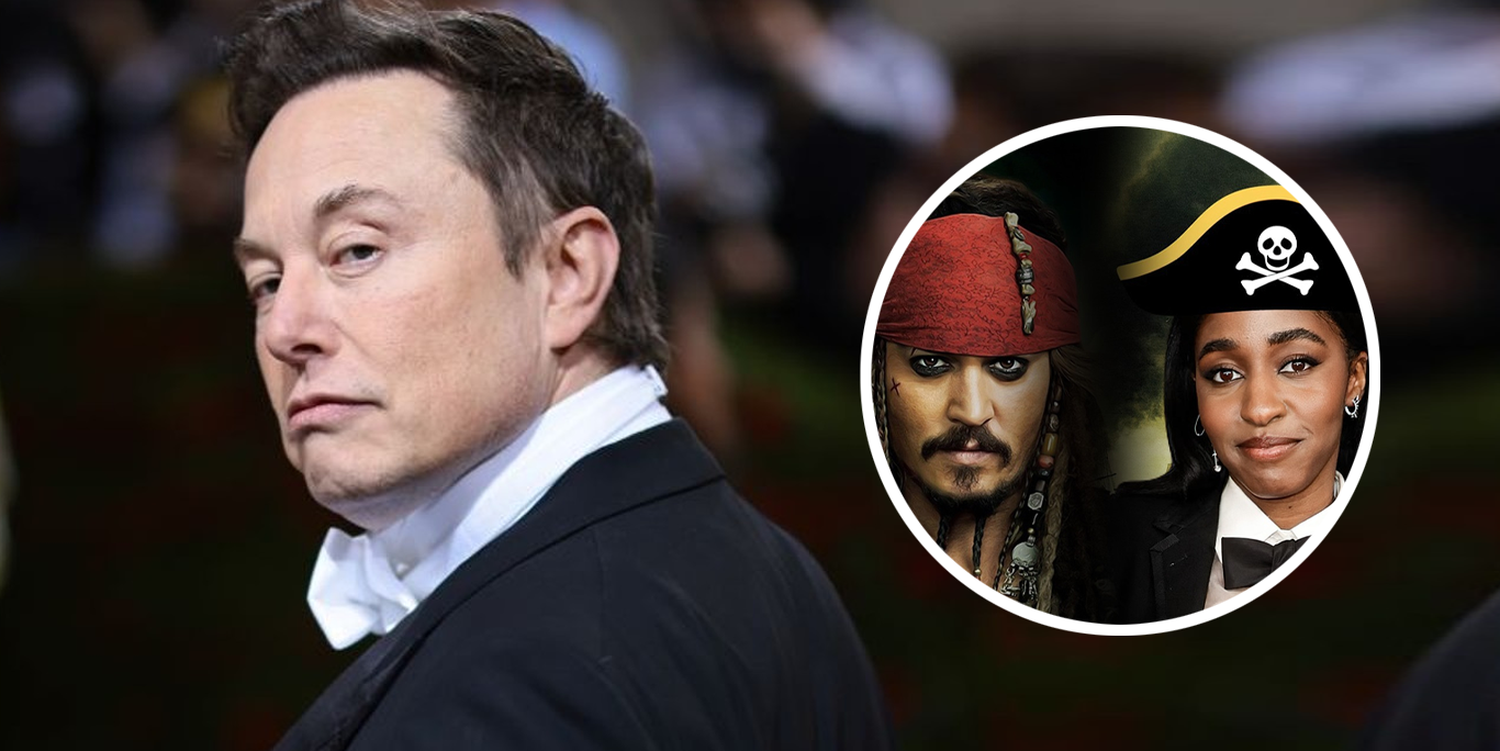 Elon Musk critica a Disney por el rumor de que Ayo Edebiri reemplazará a Johnny Depp en Piratas del Caribe