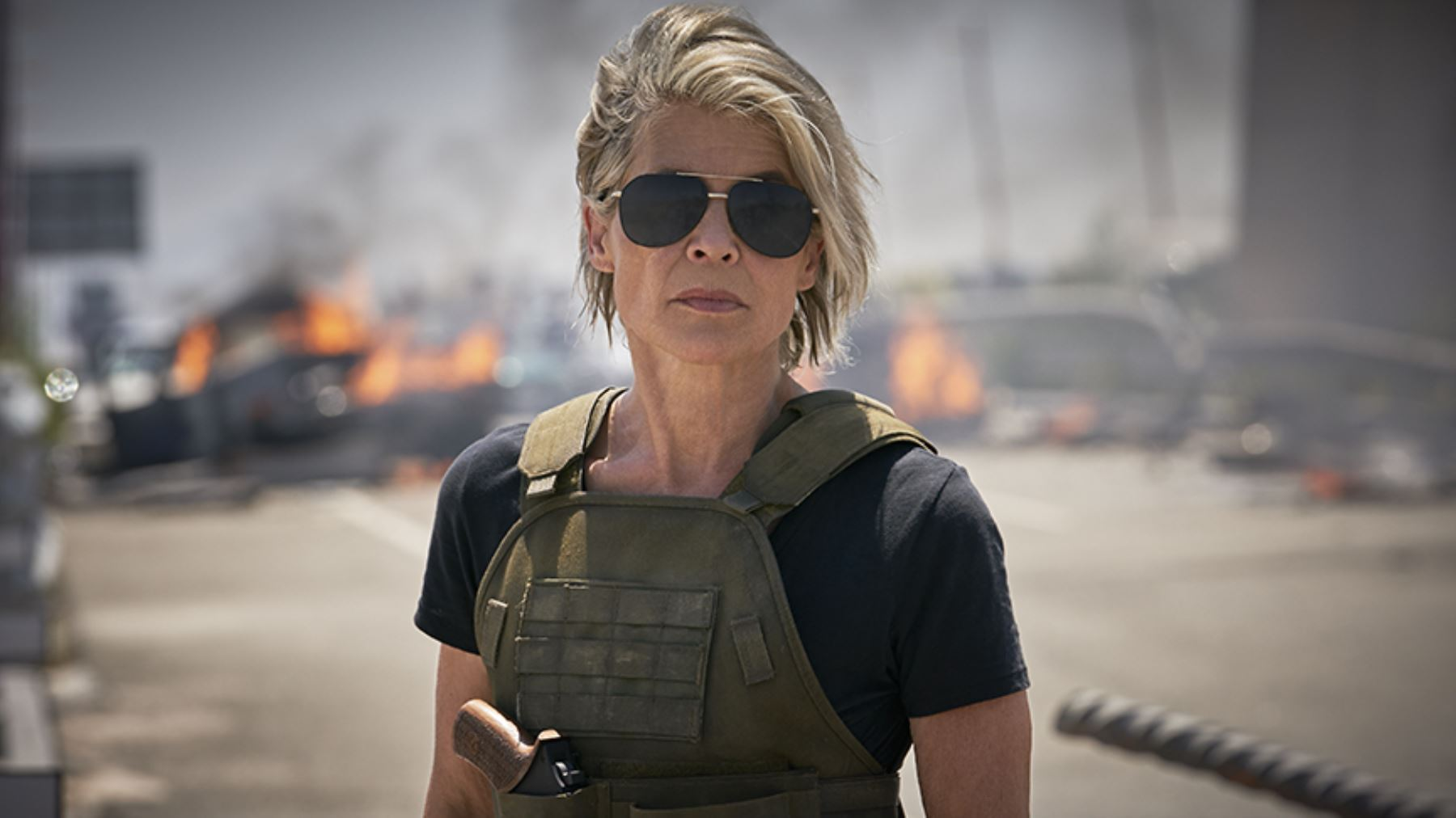 Terminator: Linda Hamilton dice que no tiene la intención de volver a la franquicia como Sarah Connor