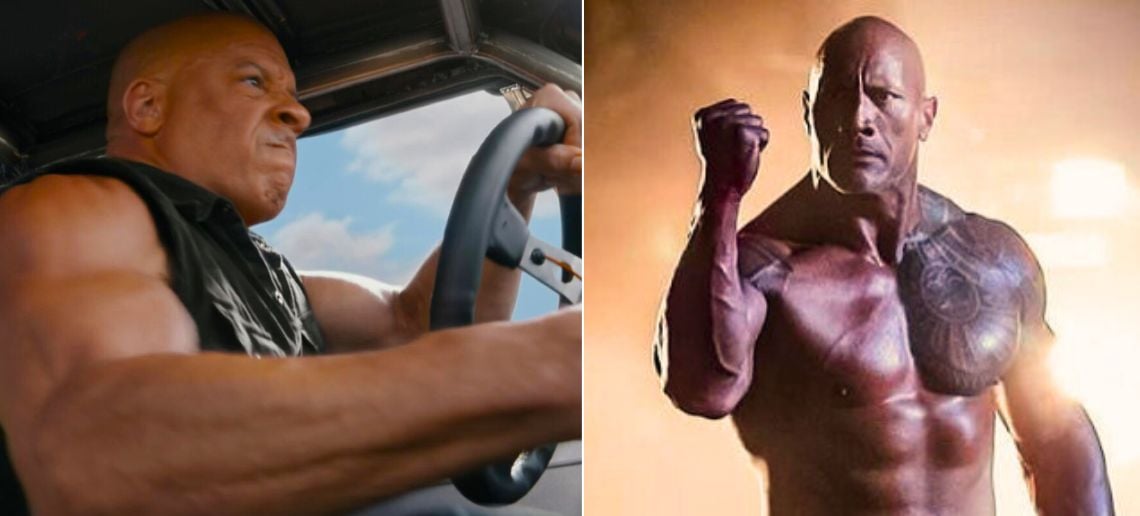 ¿Por qué Dwayne Johnson y Vin Diesel se ‘pelearon’ en el set de ‘Rápidos y Furiosos’?