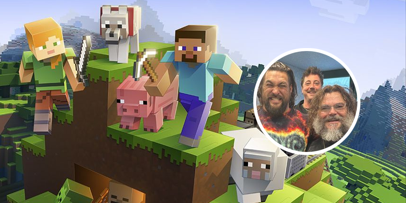 Minecraft termina su rodaje y Jason Momoa comparte fotografías con Jack Black