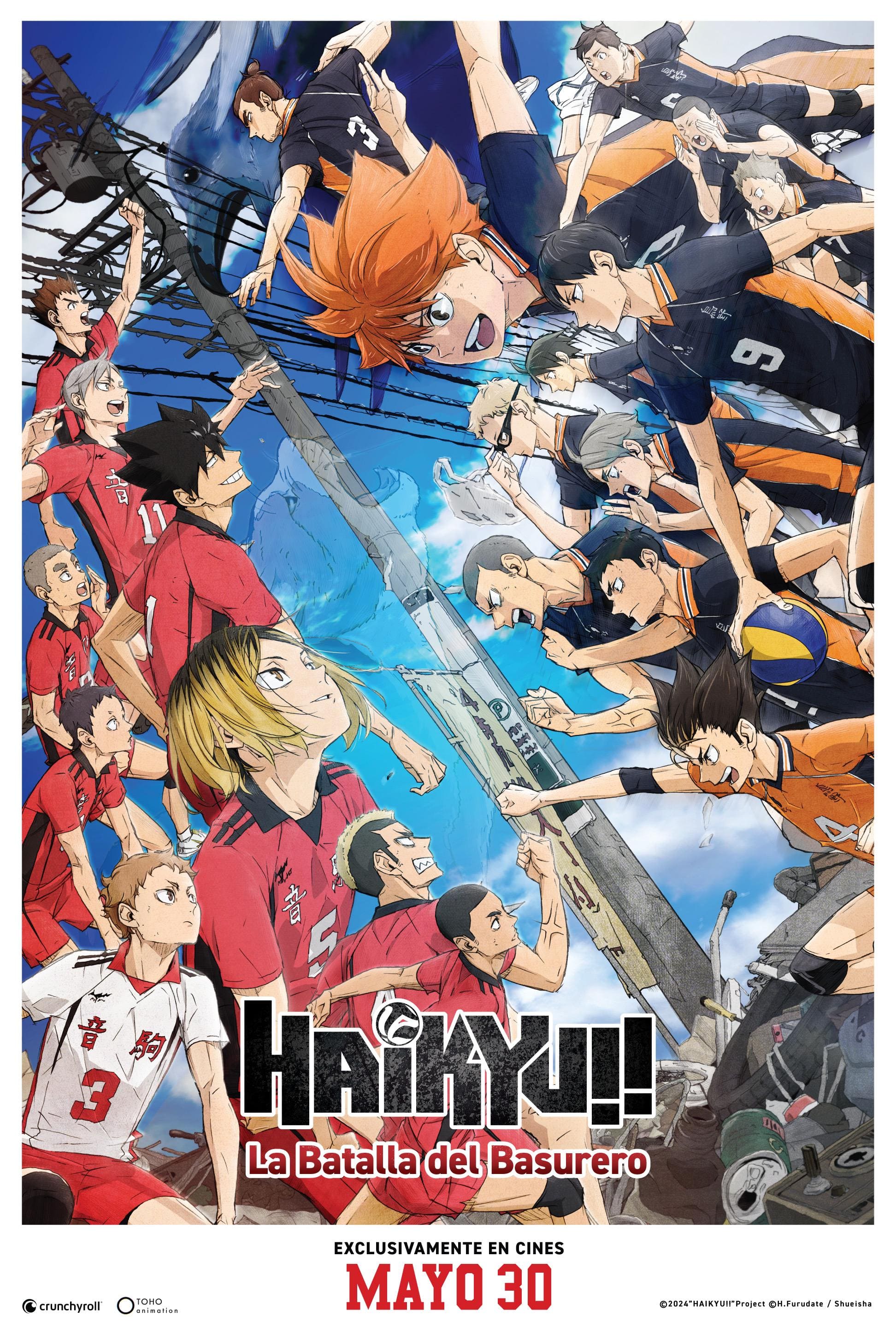 Haikyu!! La Batalla del Basurero