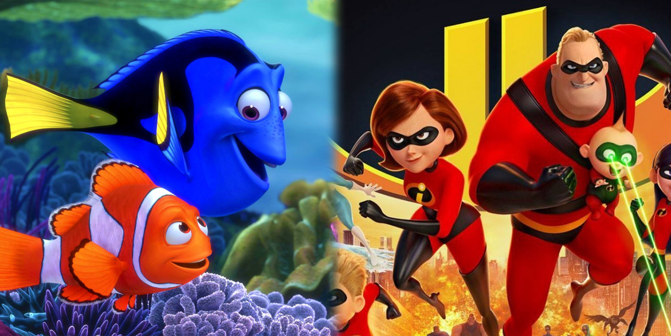 ¡Nadaremos! Los Increíbles 3 y Buscando a Nemo 2 estarían en desarrollo por Disney Pixar