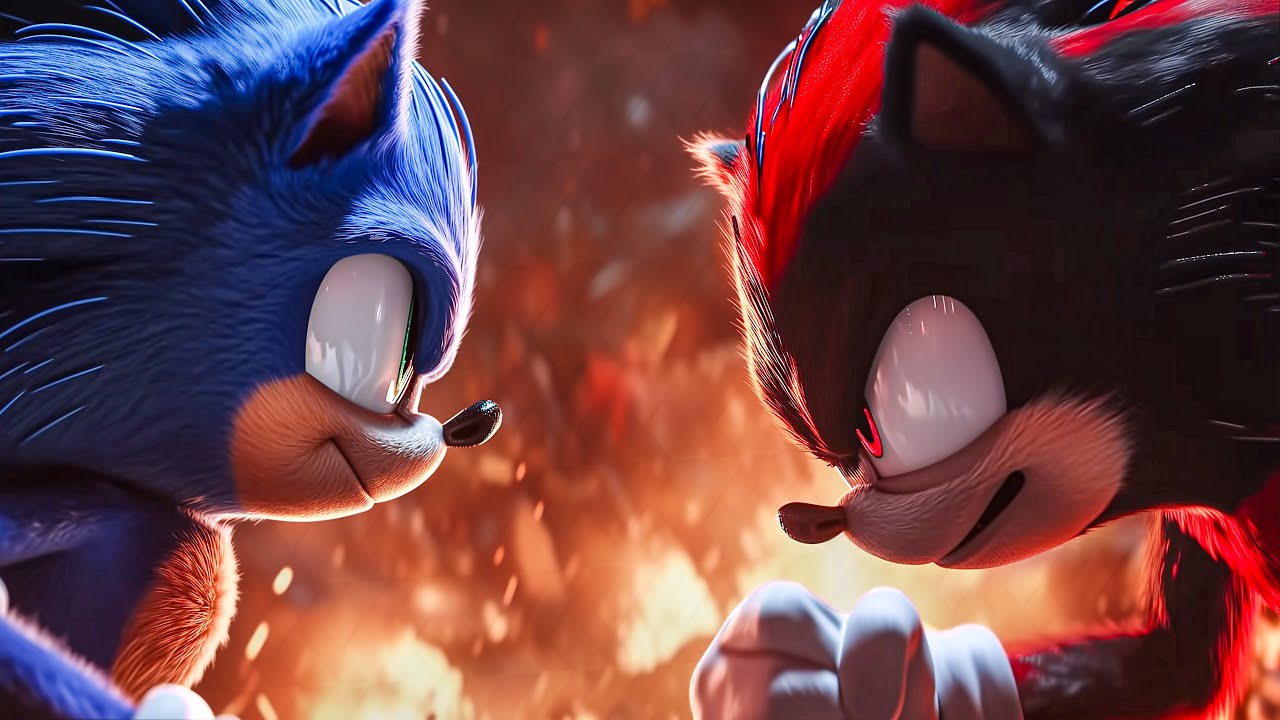 ‘Sonic 3’: Se revela primera imagen promocional de Sonic y Shadow, interpretado por Keanu Reeves