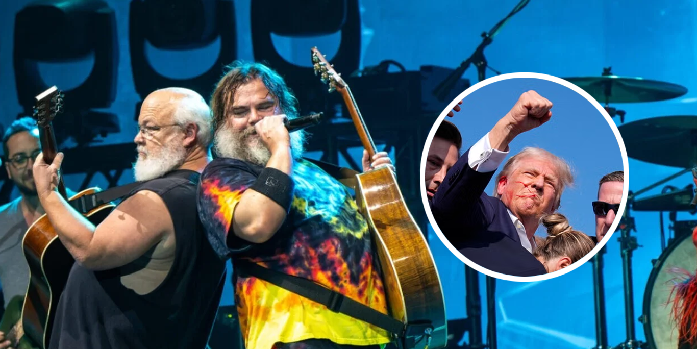 Jack Black cancela gira de Tenacious D porque Kyle Gass se burló del atentado a Donald Trump