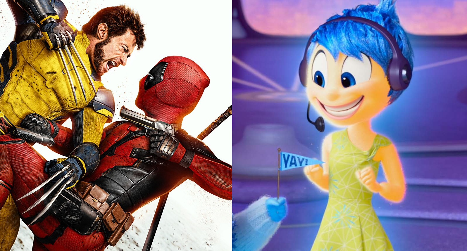 ‘IntensaMente 2’, ‘Deadpool & Wolverine’ y más películas que le dieron a Disney su millonaria taquilla de 2024