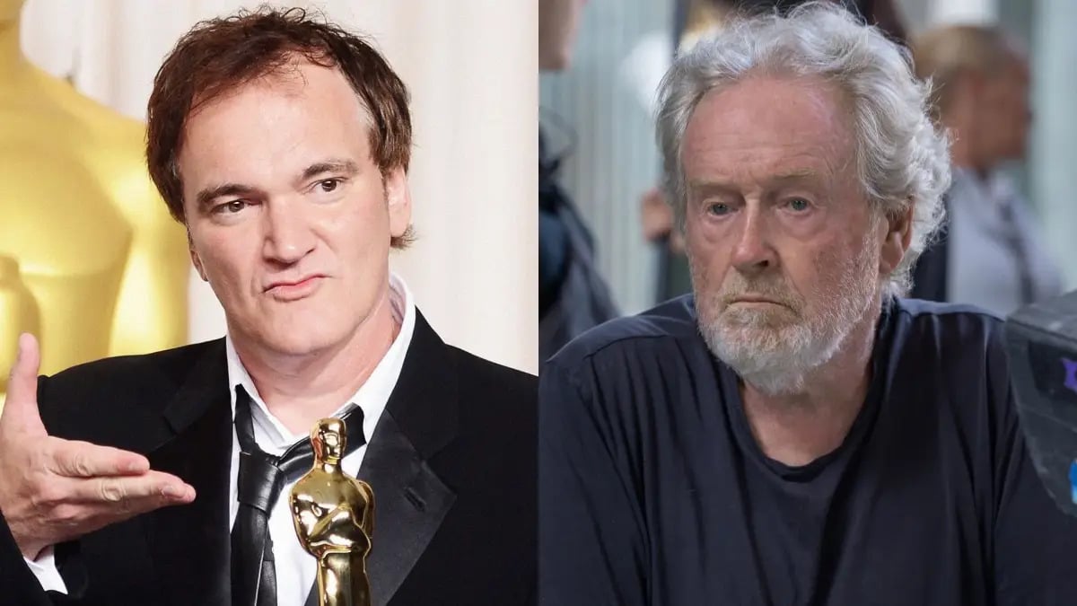 ¡No le cree nada! Ridley Scott, director de ‘Alien’, reacciona a las intenciones de retiro de Quenton Tarantino