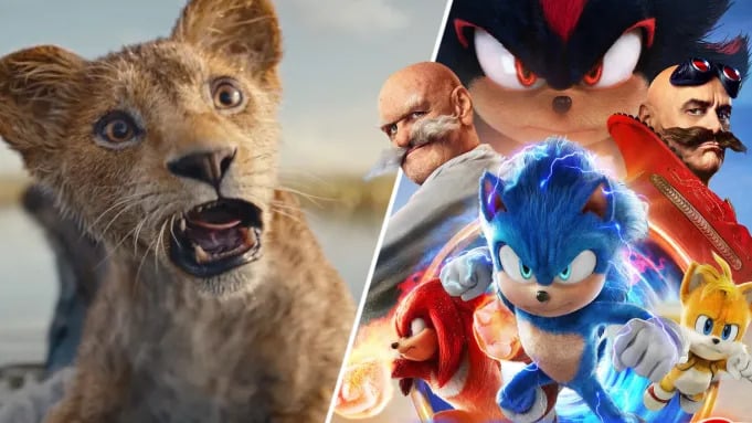 ¿Estreno de ‘Mufasa’ podría quedarse sin la corona? ‘Sonic 3’ se perfila para arrasar con el 1er. lugar en la taquilla navideña