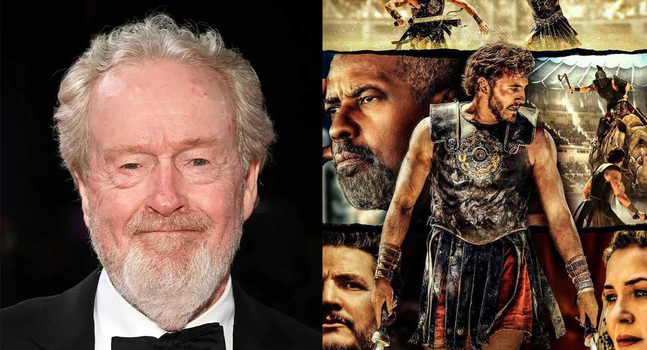 Ridley Scott se defiende: Director de ‘Gladiador 2’ habla sobre las críticas contra la precisión histórica de la película y su escena más ‘extraña’