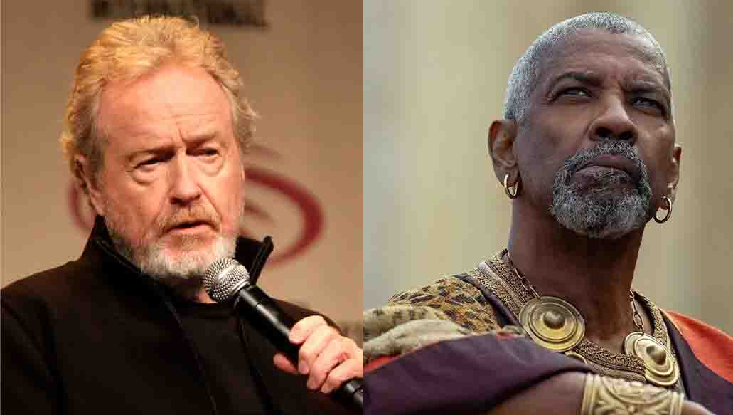 ¿Ridley Scott nunca tendrá un Oscar? Denzel Washington, estrella de ‘Gladiador II’, responde a la falta de reconocimiento al director