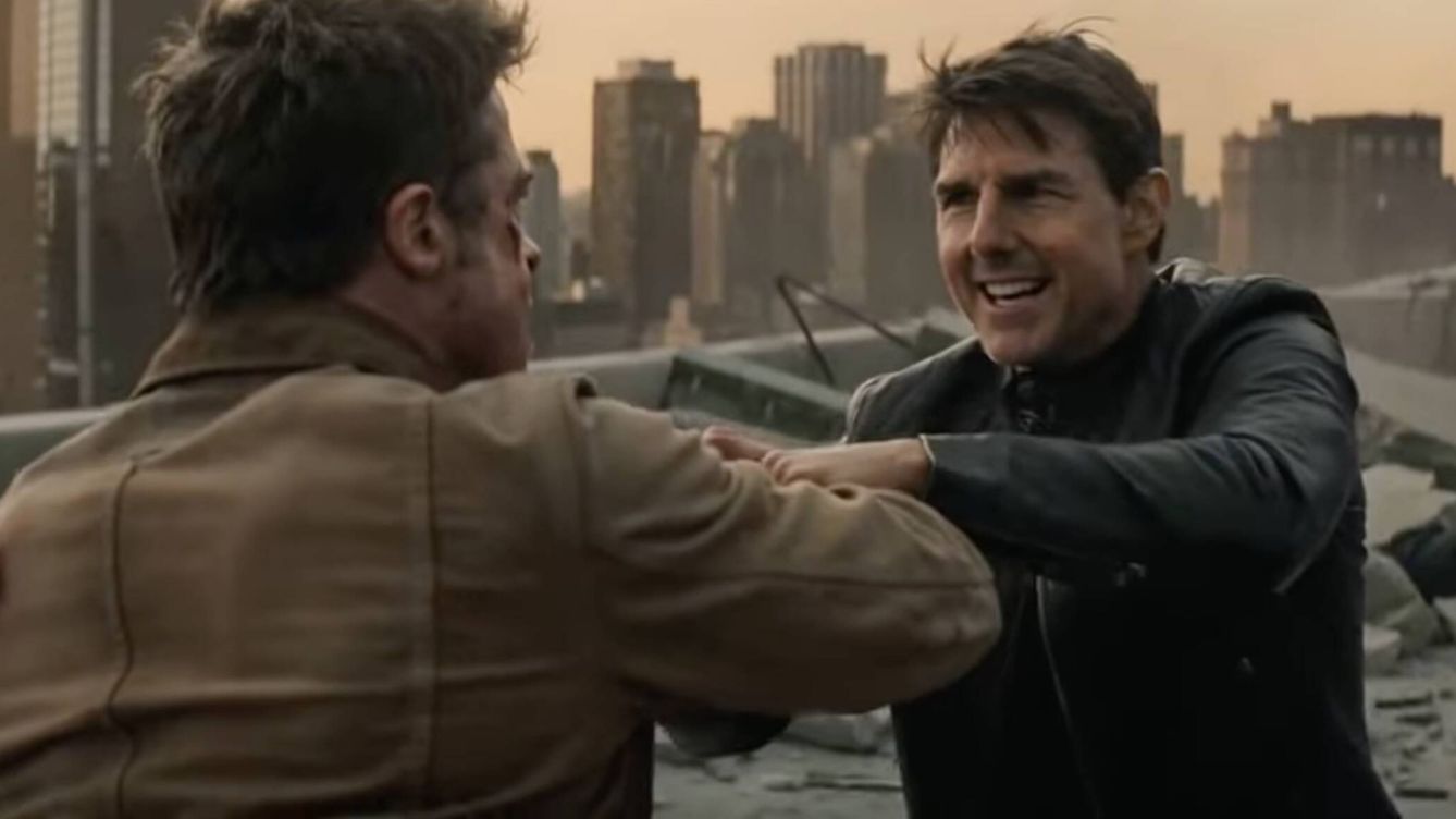 The controversial video of Brad Pitt vs. Tom Cruise that worried Hollywood